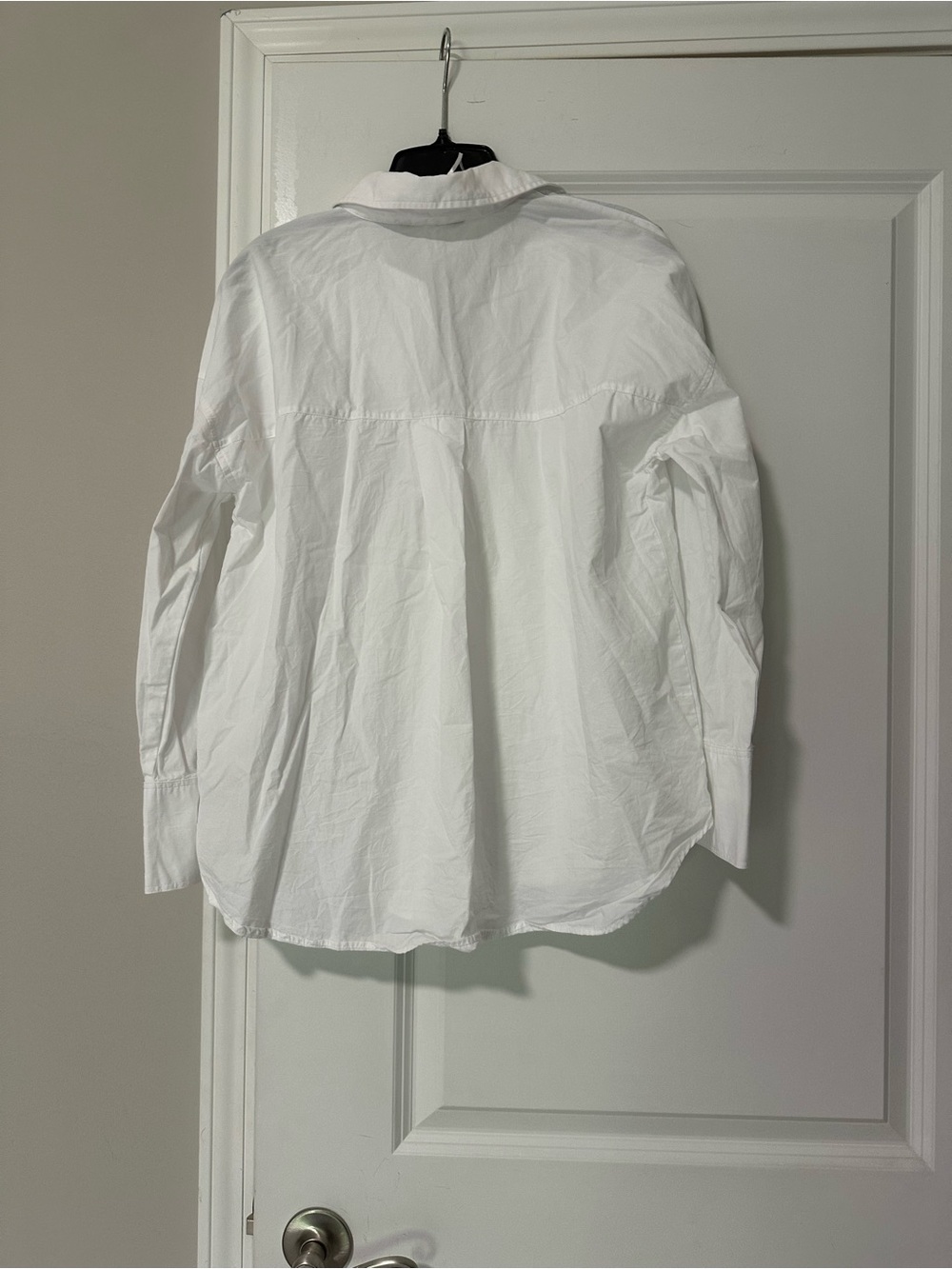 Zara White Classic Button-Up Shirt - Picture 2 of 4